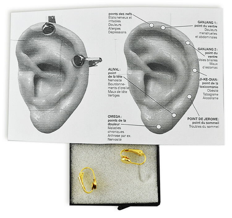 Boucles d&#39;oreilles magnétiques couleur Or