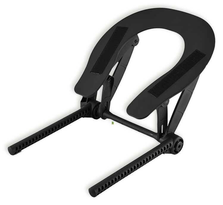 Appui-tête Deluxe 8&#39;&#39; Noir