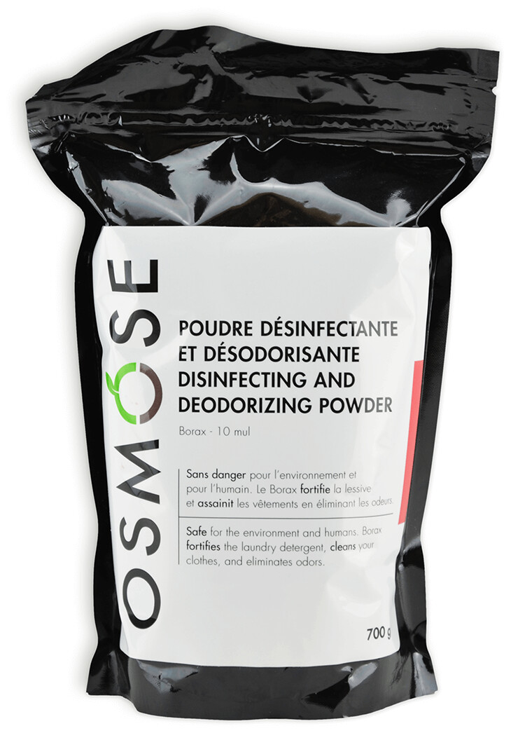 Osmose, Poudre désinfectante et désodorisante 750g (BORAX)