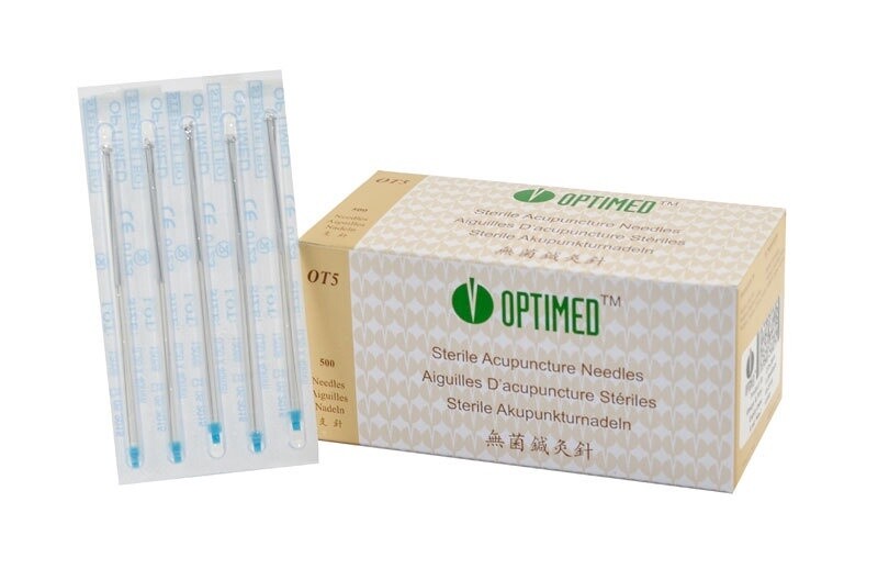 Aiguilles acupuncture Optimed OT5 500/bte