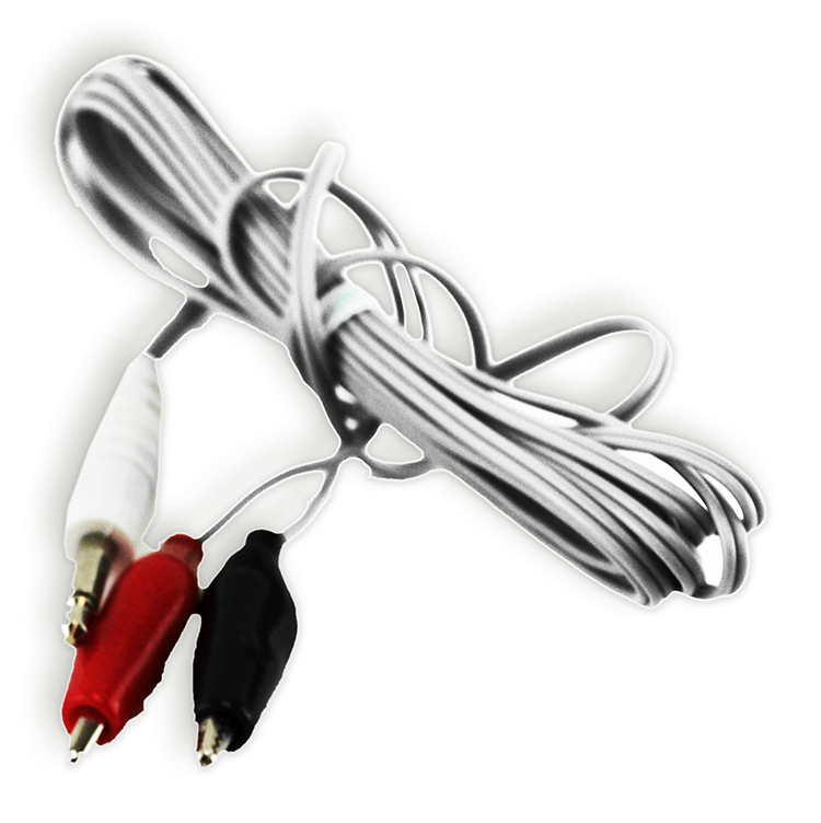 Fil pour ITO IC-1107, pinces alligator, connecteur rond 3.5mm