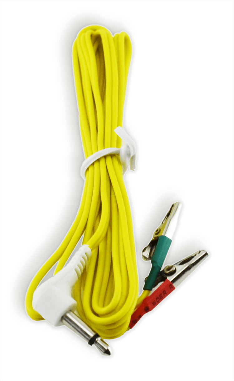 Fil avec petites pinces alligator pour WQ-10C2, WQ10D1, AWQ104E, KWD808,  connecteur 3.5mm