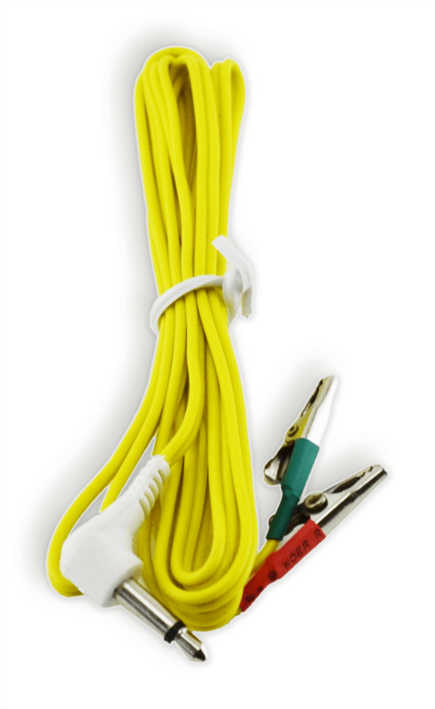 Fil avec petites pinces alligator pour WQ-10C2, WQ10D1, AWQ104E, KWD808,  connecteur 3.5mm