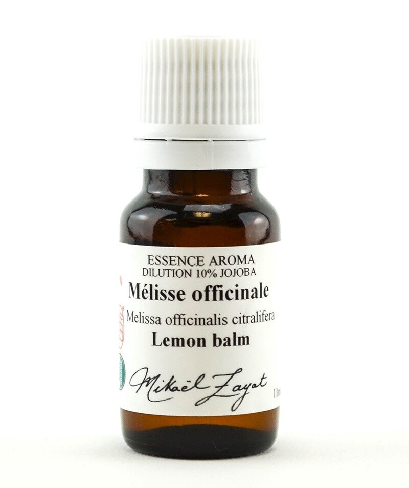 Mélisse officinale,  90% Jojoba, 10% H.E. BIO
