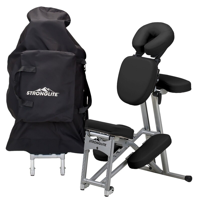 Chaise de massage Ergo Pro II de Stronglite / Housse de transport incluse