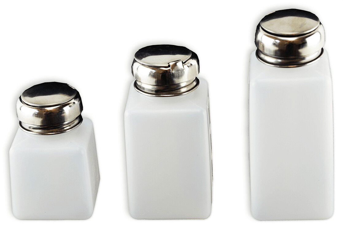 Distributeur d&#39;alcool plastique blanc couvercle en stainless steel