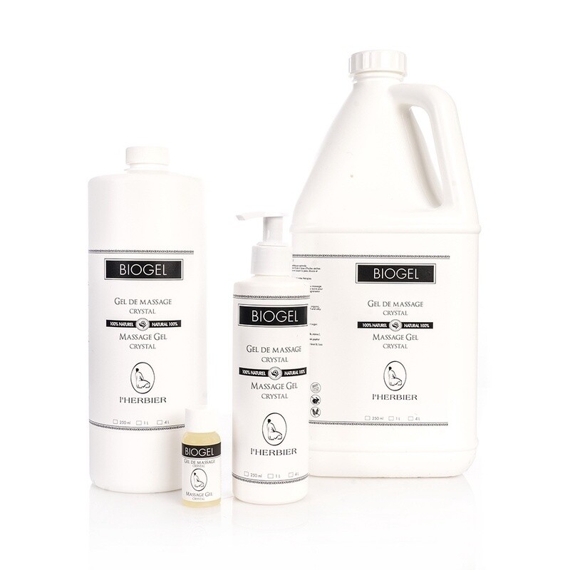 BioGel - Gel de Massage - Crystal - 3 FORMATS