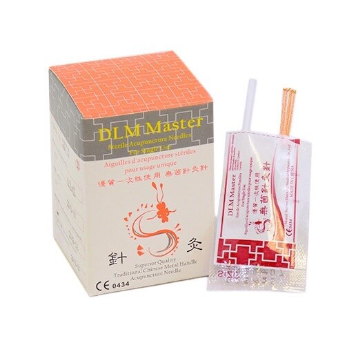 Aiguilles d’acupuncture DLM Master chinoises emballées par 5 (Bte/200)