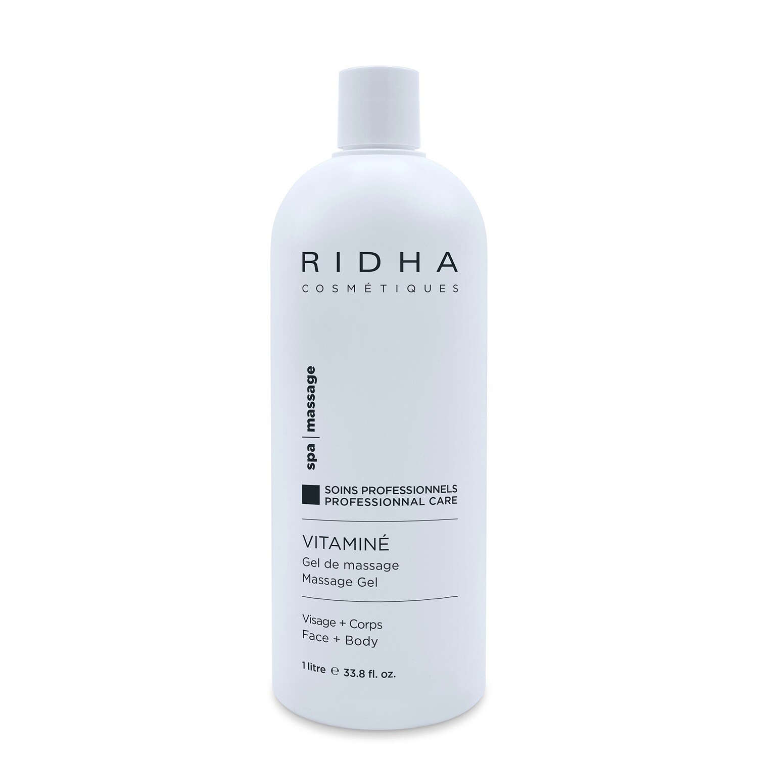 Gel de Massage vitaminé Ridha, Format: 1L