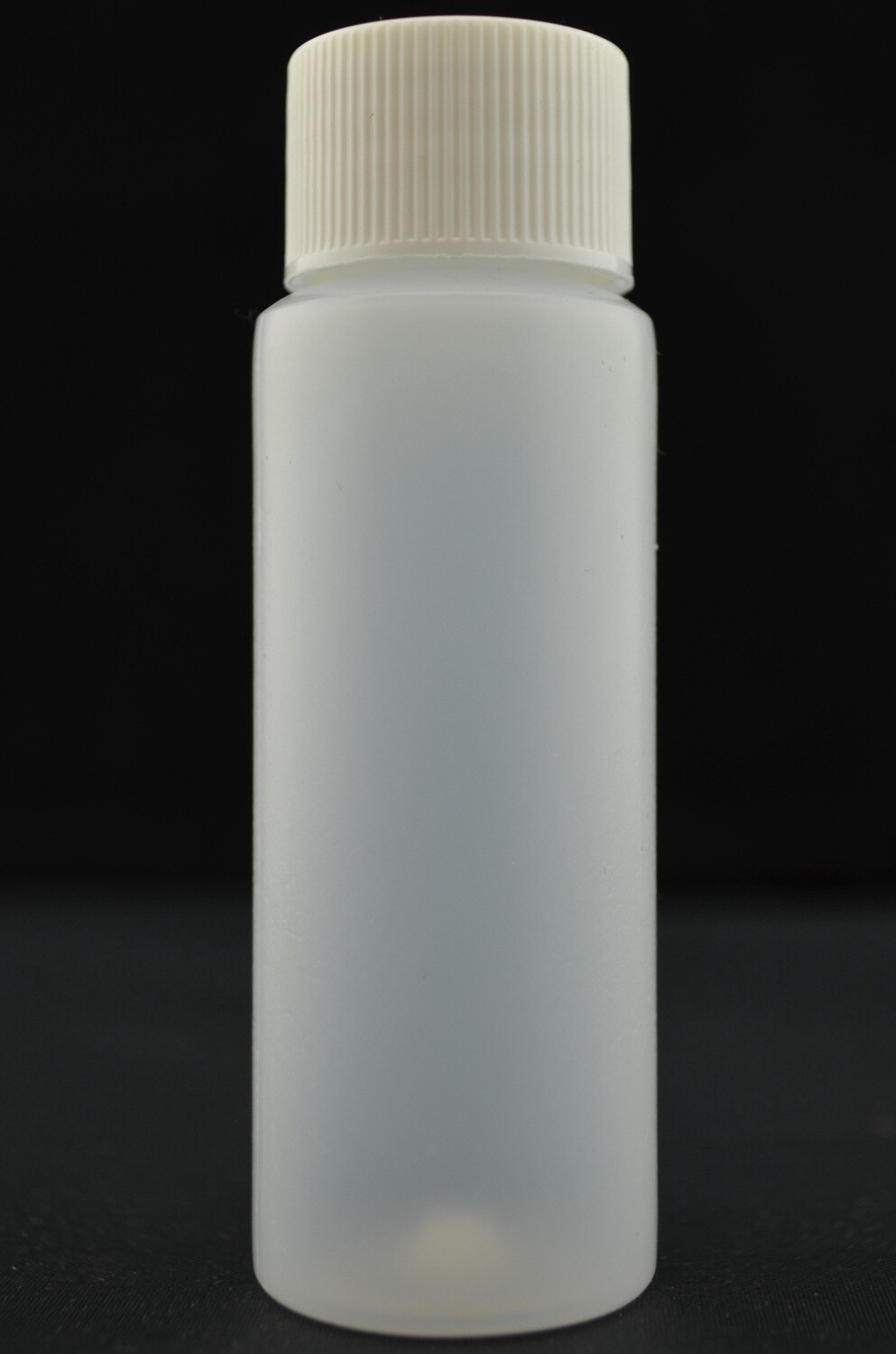 Bouteille 1 once BR  Poly nat + bouchon régulier