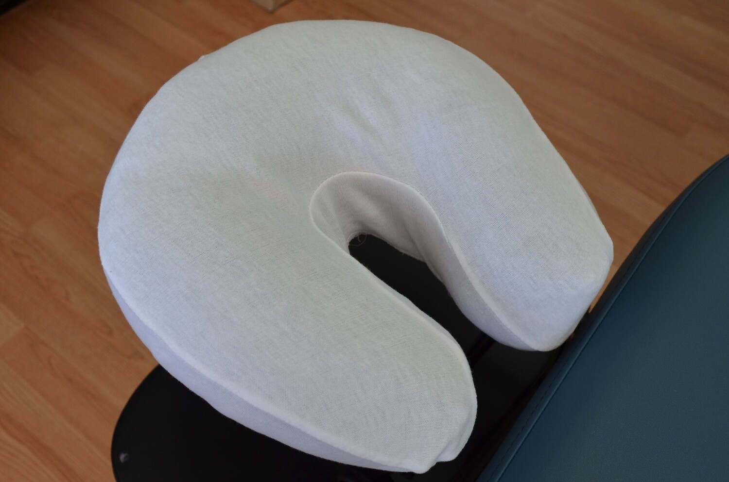 Couvre appui-tête avec élastique, Jersey, Blanc