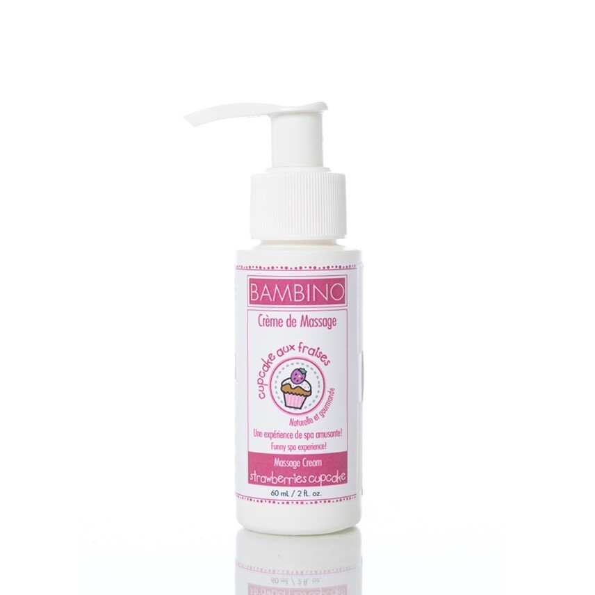 C.S. Bambino - Crème de massage - Cupcake aux Fraises
