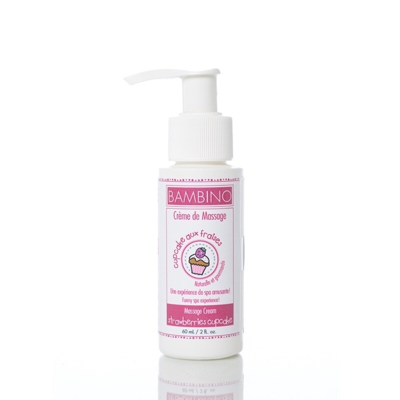 C.S. Bambino - Crème de massage - Cupcake aux Fraises