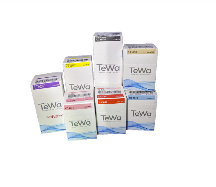 Aiguilles acupuncture Tewa siliconées