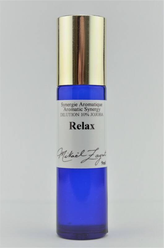À Bille, Relax 10% dans huile de jojoba 9ml