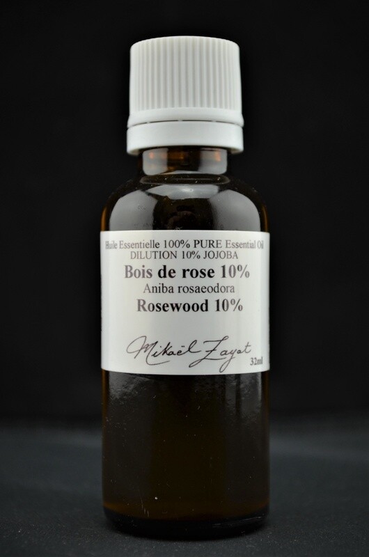 Bois de Rose 10% dans 90% huile de jojoba