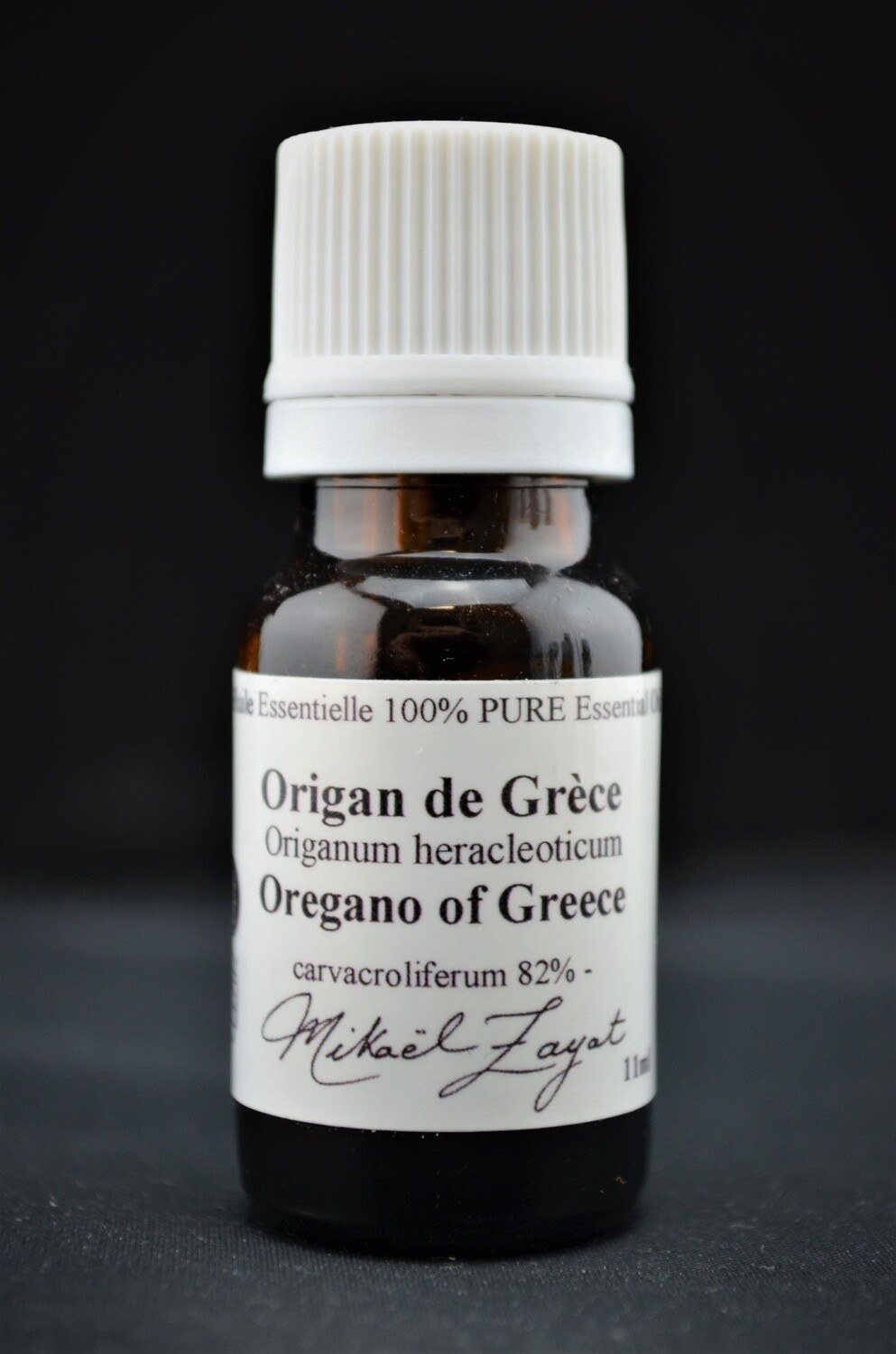 Origan de Grèce, Carvacol 82% Bio. 11ml