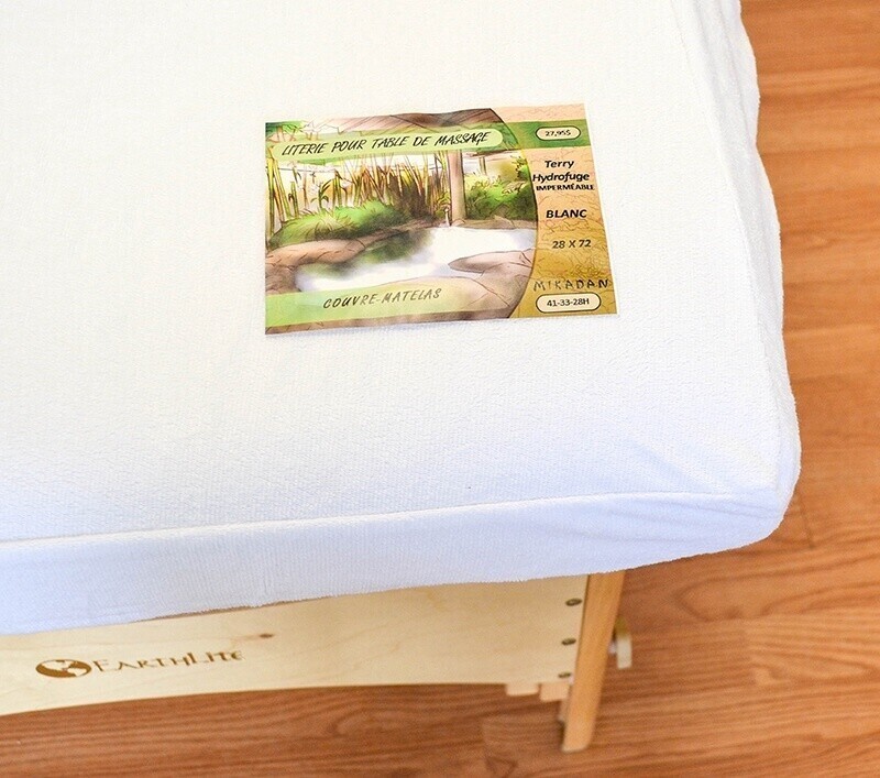 Couvre-matelas Hydrofuge,  Blanc