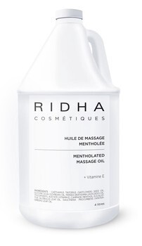 Huile de massage Mentholée Ridha / 4L