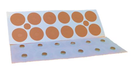 Aimant argent 3500 gausses (pqt 12)