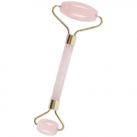 Rouleau de quartz rose 2 têtes