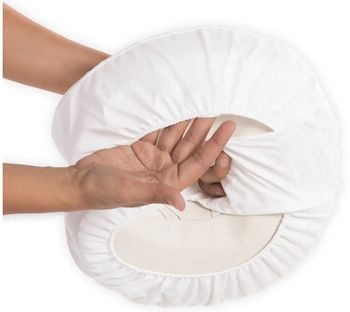 Protection anti-virus 100% polyester pour table et  coussin d&#39;appui-tête.