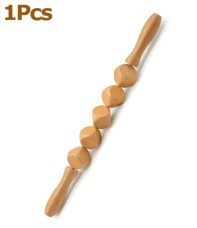 Rouleau de massage en bois  5 cubes Madéro