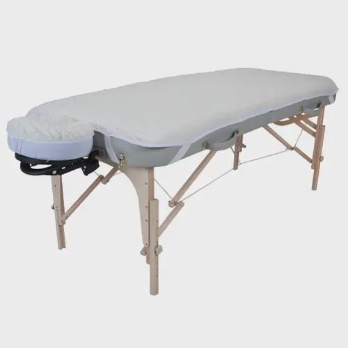 Ensemble couvre table Polaire + couvre appui-tête, Blanc crémeux