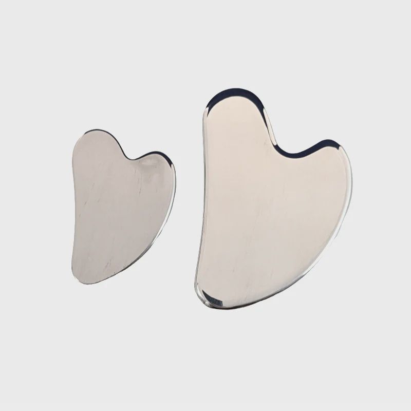 Guasha en acier inoxydable, coeur