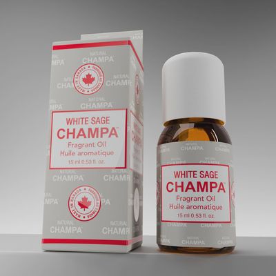 Huile aromatique Champa, Sauge blanche, 15ml