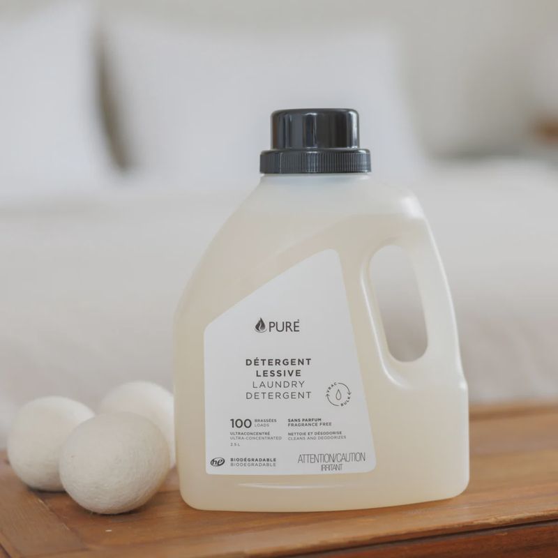 PURE, Détergent à lessive sans parfum/  2.5L
