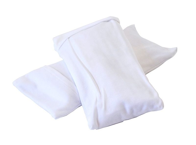 Housse protège appui épaule, avec rabat, 11&#39;&#39;x5&#39;&#39; tricot/coton, /paire, (28x13cm)
