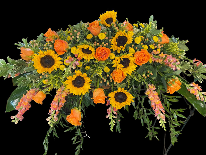 Our Sunshine Casket Spray