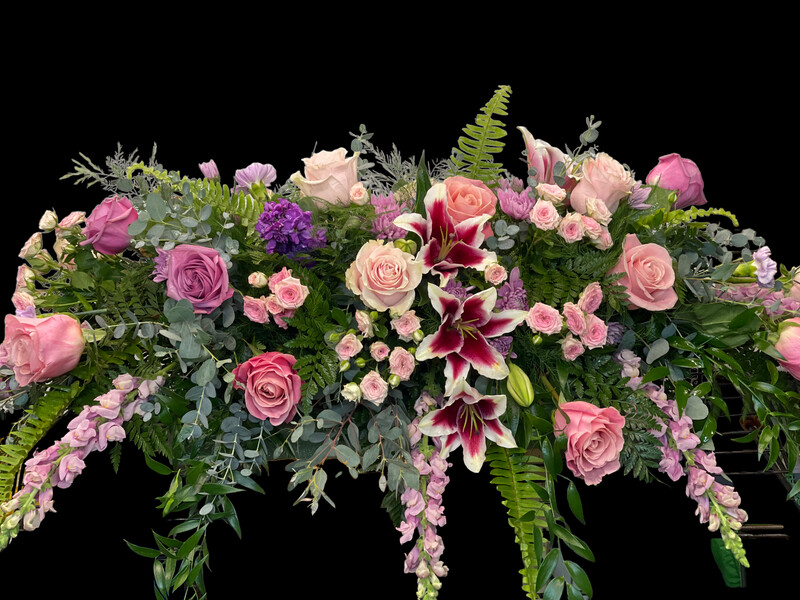 In Memory Casket Spray