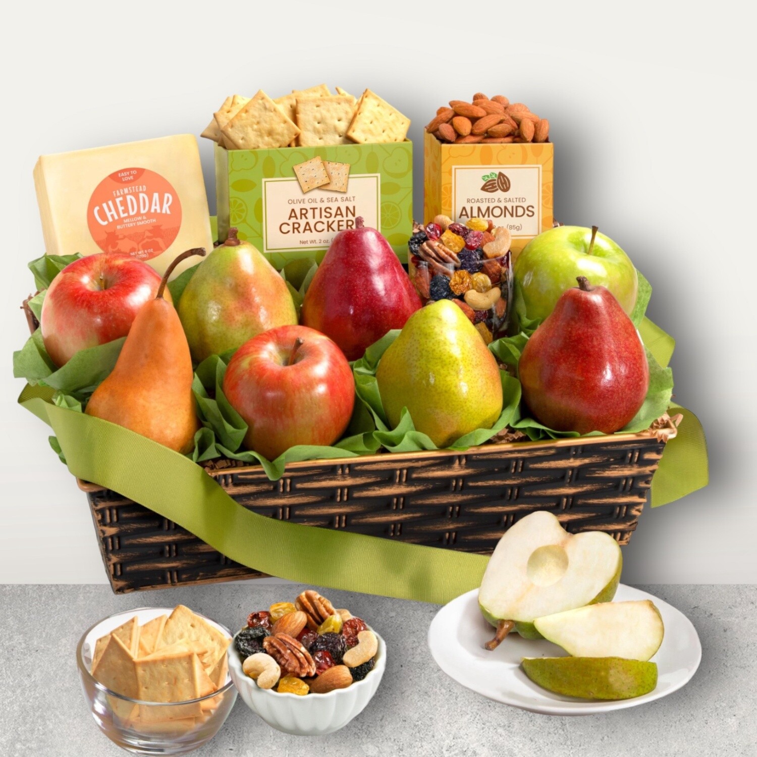 Fruit &amp; Sweets Gift Basket