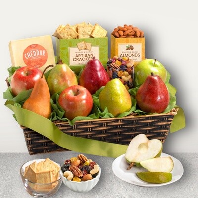 Fruit & Sweets Gift Basket