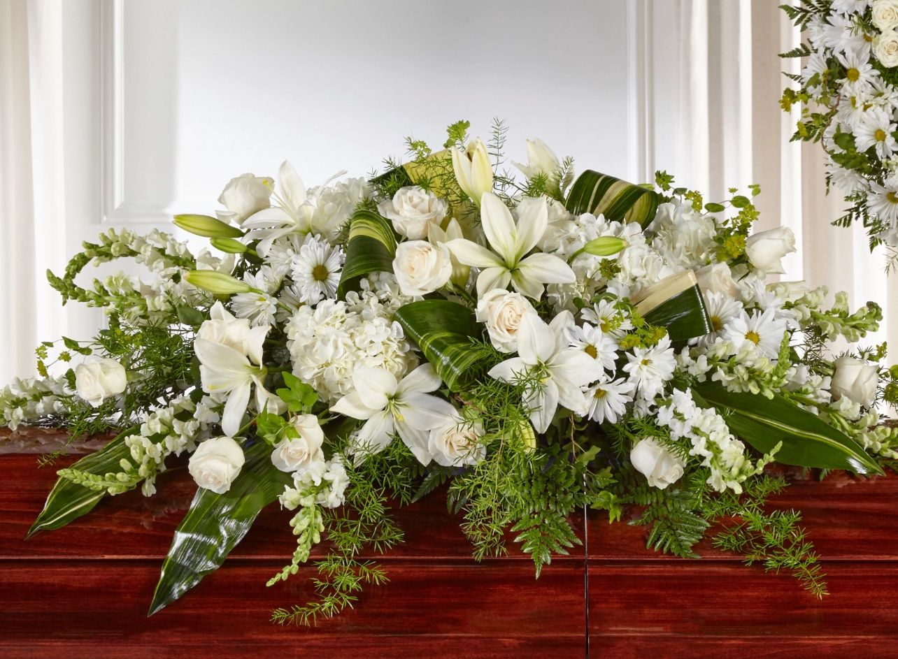 Peaceful Casket Spray