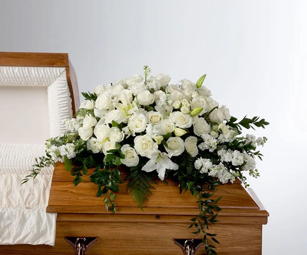In Peace Casket Spray