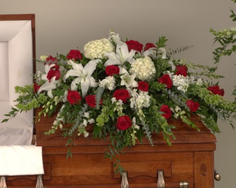 Always Remembered Casket Spray