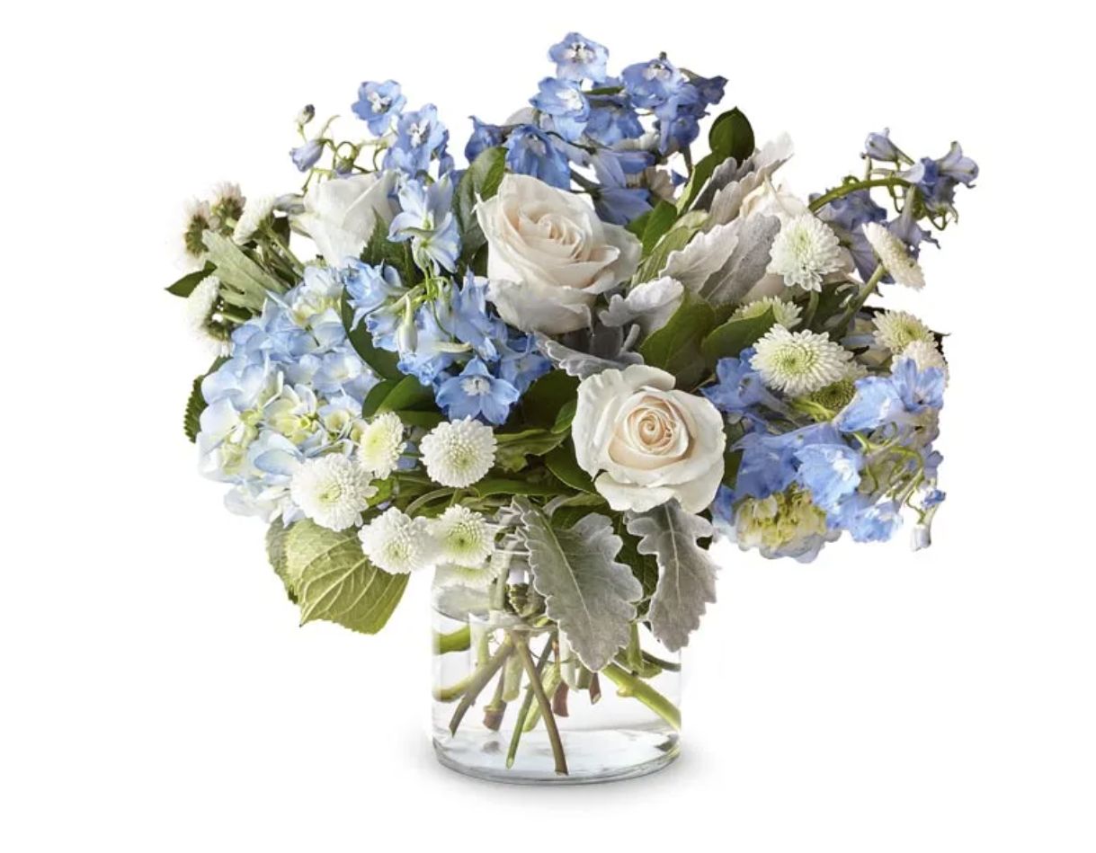Baby Blue Arrangement