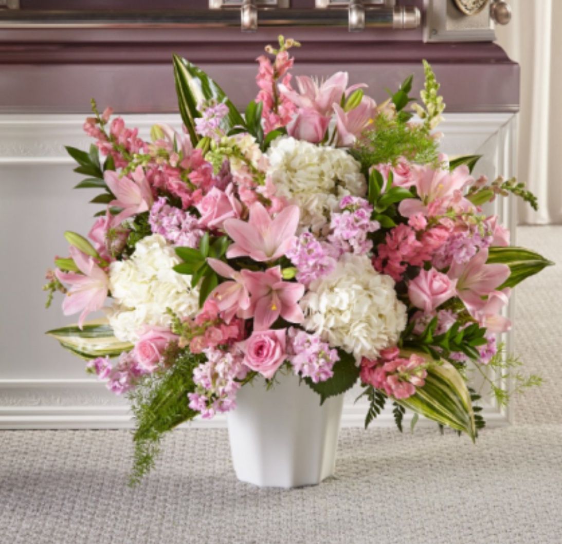 Forever in our Hearts Sympathy Arrangement