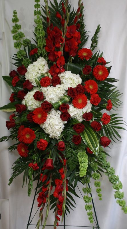 Bright and Graceful Standing Spray