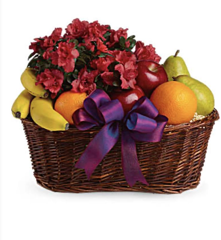 Fruits and Blooms Basket