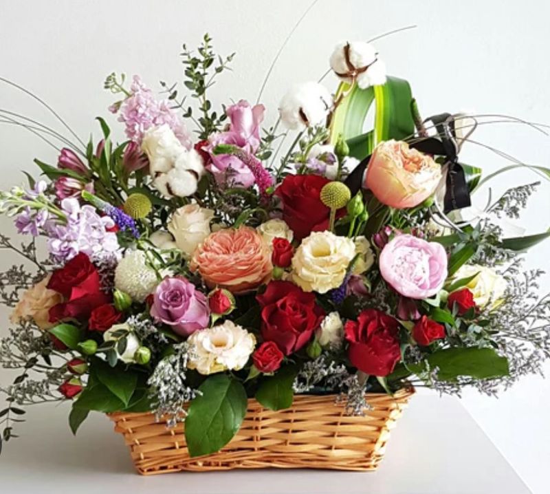 Large Colorful Basket
