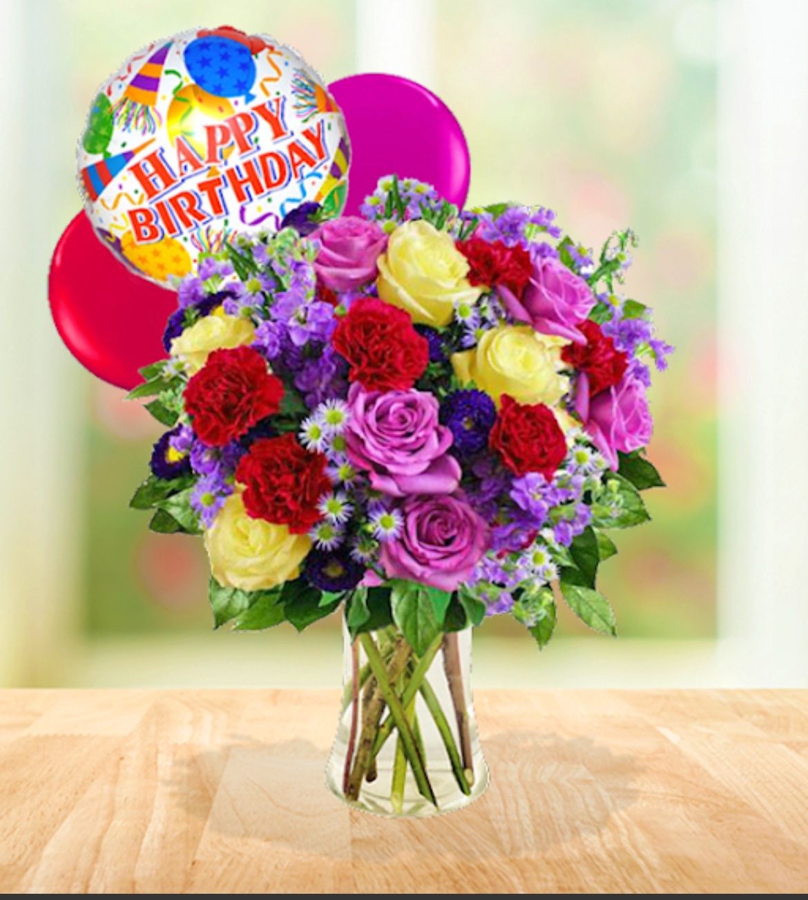 Happy Birthday To You with Balloons