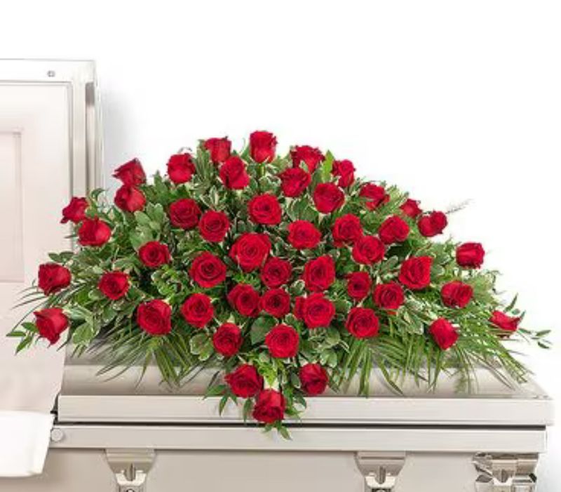 Roses Casket Spray