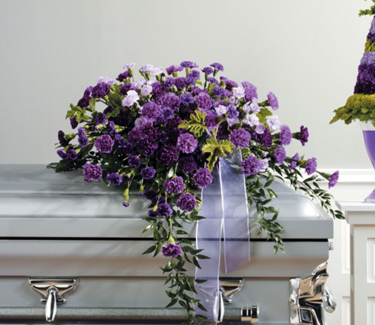 Carnation Casket Spray