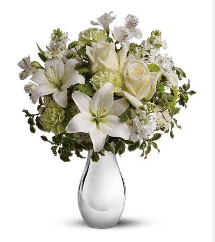 Shimmering White Bouquet