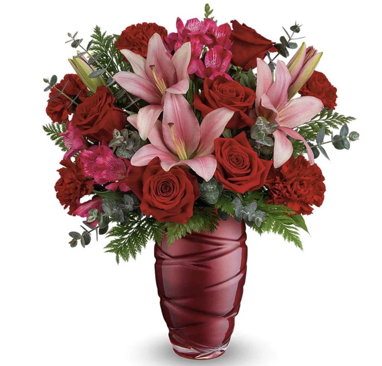Loving Swirls Arrangement, Type: Premium