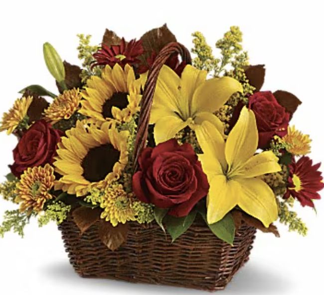 Goldens Days Basket